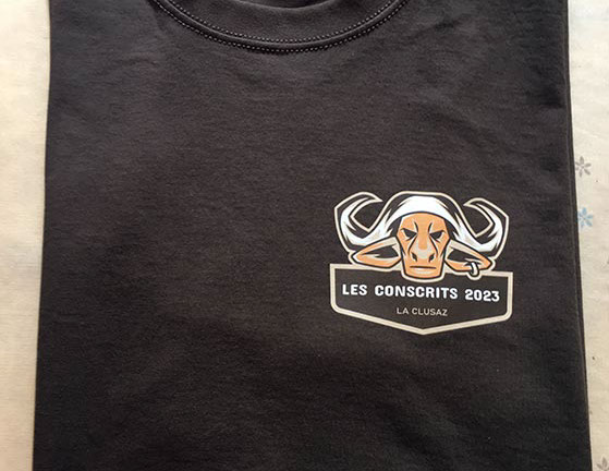 impression sur tissus Thônes Haute Savoie Haute Savoie spécialiste impression en petite quantité pour particuliers ou les restaurants