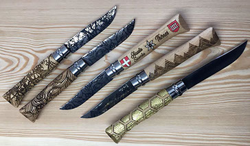 Opinel personnalisé à votre image en gravure laser, solide pratique et utile, un bon moyen de rester toujours présent auprès de vos clients. 