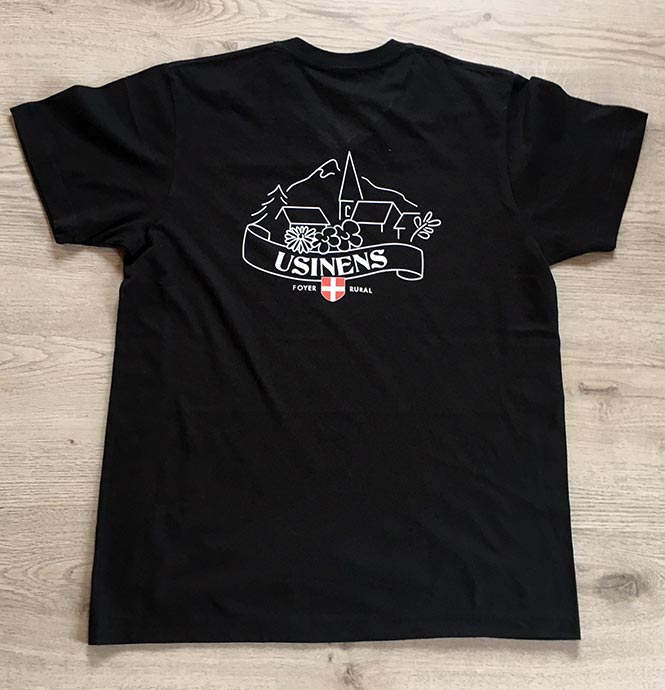 impression sur tissus Thônes Haute Savoie Haute Savoie spécialiste impression en petite quantité pour particuliers ou les restaurants