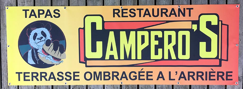 impression de bâche publicitaire Thônes Serraval format jusqu'à 107 cm