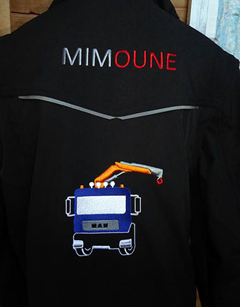 atelier de broderie sur textile Thônes Serraval vêtements personnalisés casquette sur tous les supports textile Thim Montagn'Art