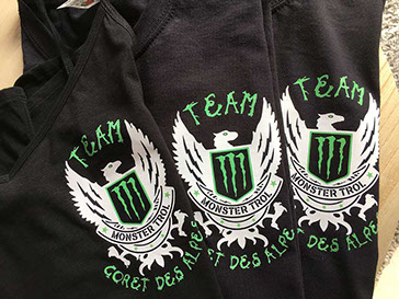 impression tee-shirt petite série Thônes Serraval  Haute Savoie spécialiste impression en petite quantité pour particuliers ou les restaurants