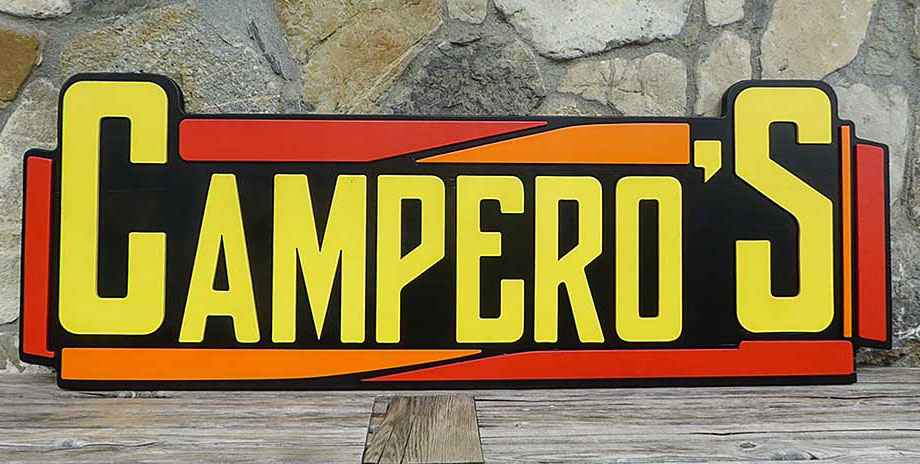 Création et impression enseigne publicitaire format laize de 107 cm