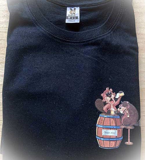 Flocage humouristique de qualité sur tee-shirt, casquettes, vêtements... Contactez nous pour en savoir plus. petite quantité ou l'unité possible