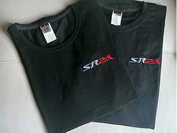 Broderie numérique sur tee shirt création publicitaire Thim Montagn'Art