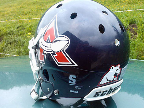 Marquage pause adhésifs casque de moto motard particuliers ou professionnels artisan Haute Savoie Thônes Serraval